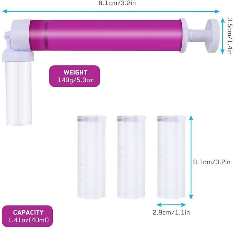 Manual Airbrush Glitter Decorating Tools DIY for cakes gallery
