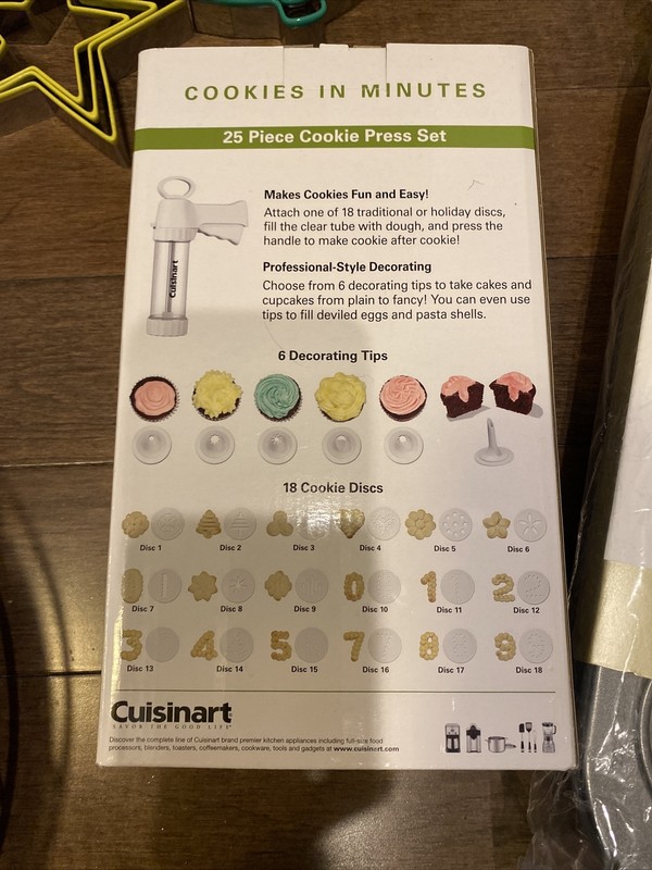 Baking Supply Lot, Calphalon, Cuisinart, Wilton, Turntable, Decorative Bags, Etc gallery