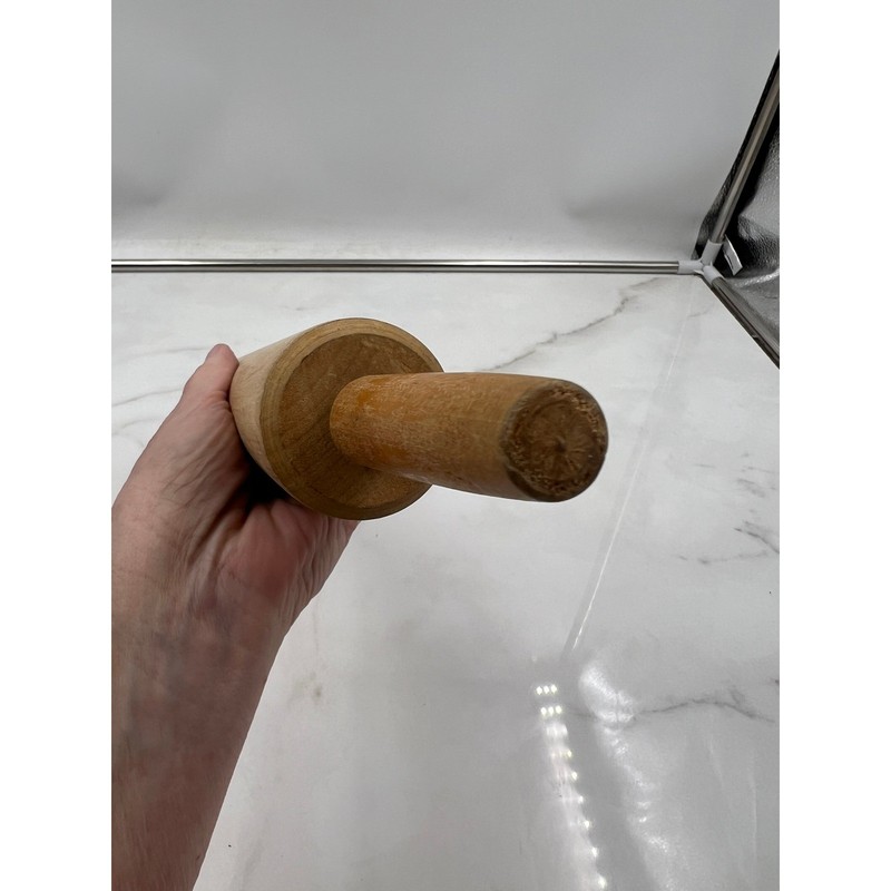 Vintage Wooden Rolling Pin 17 Inch Classic Farmhouse Kitchen Baking Tool Wood gallery