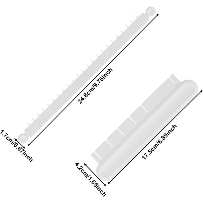 Adjustable Fondant Cake Arc Ruler Plastic Decorating Marking Guide Tool Baking gallery