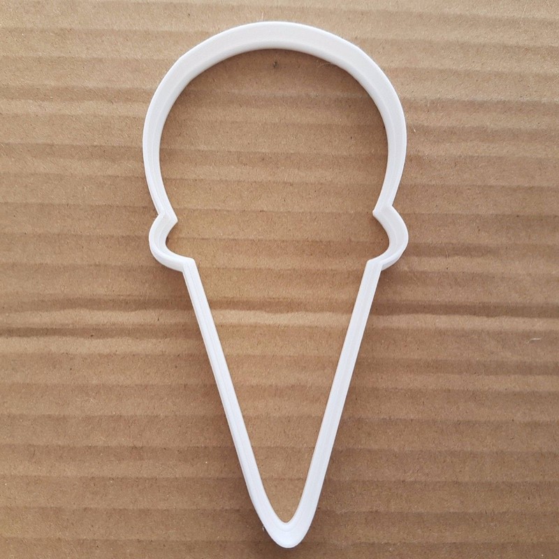 Ice Cream Cone 99 Flake Shape Cookie Cutter Dough Biscuit Pastry Fondant Sharp gallery