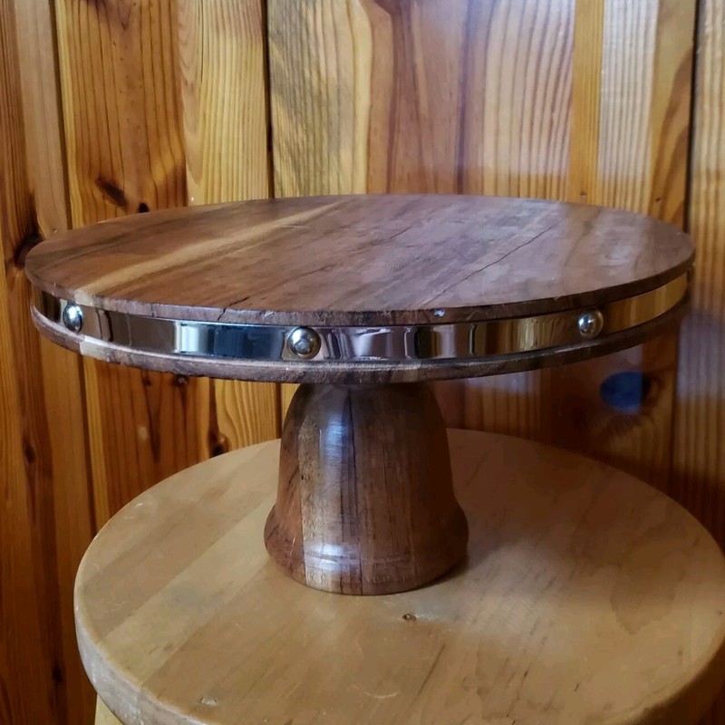 Cake Stand Wood Cake Stand Country Rustic Farmhouse Barn Wedding Display Boho