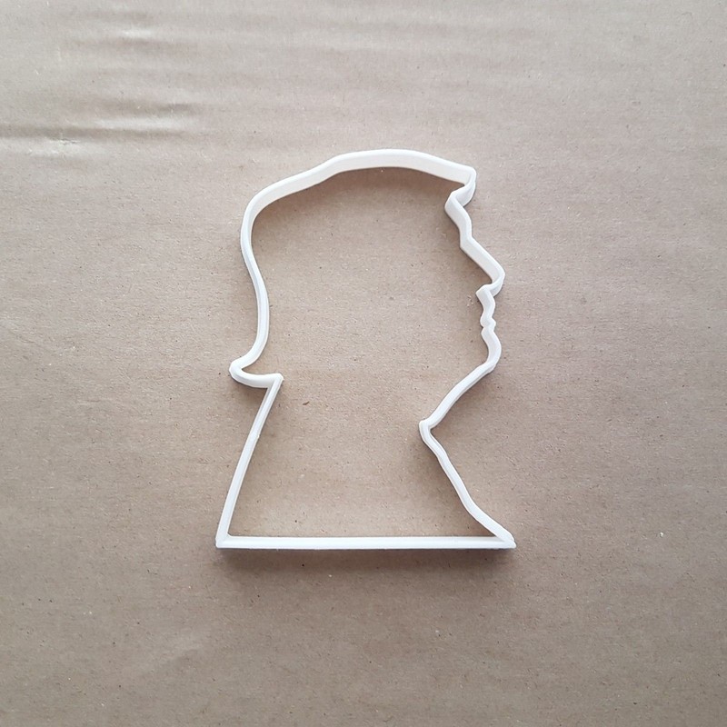 President Trump Profile People Shape Cookie Cutter Dough Biscuit Fondant Sharp gallery