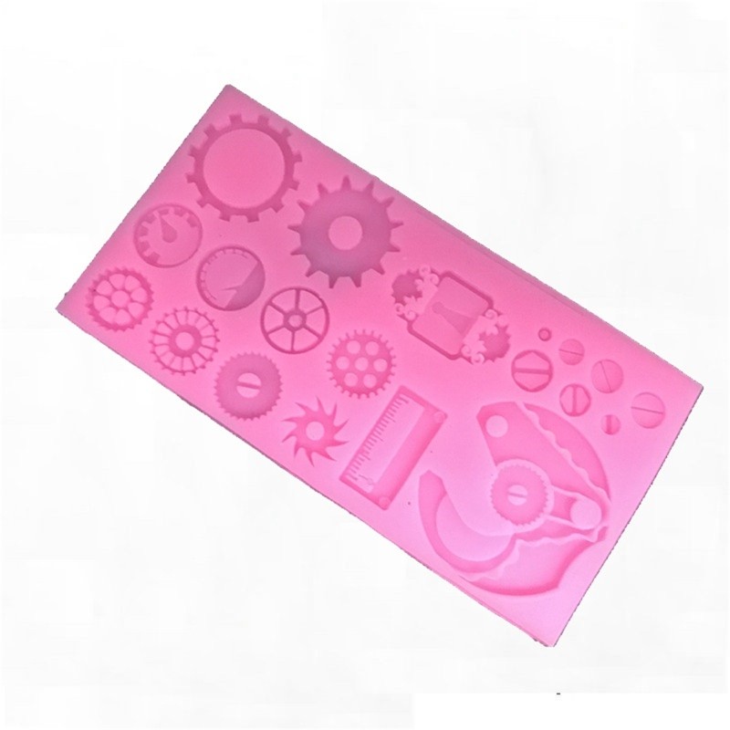 Soap Making Silicone Steampunk Mold for Soap Epoxy Resin Cake gallery