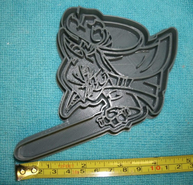 YODA FACE JEDI MASTER STAR WARS CHARACTER LIGHTSABER COOKIE CUTTER USA PR751 gallery