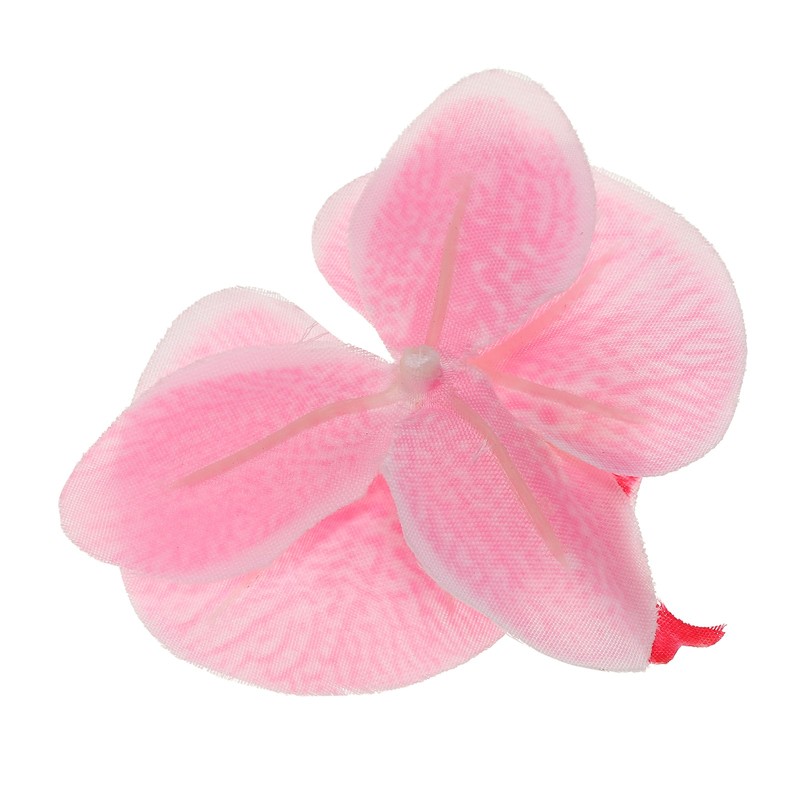 2.8" Artificial Orchid Flower Heads, 80pcs for Floral Decoration, Pink gallery