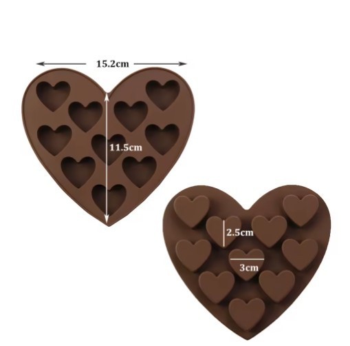 + SILICONE MOLD CHOCOLATE CHOCOLATES CANDIES SWEET PASTRIES MOLDS gallery