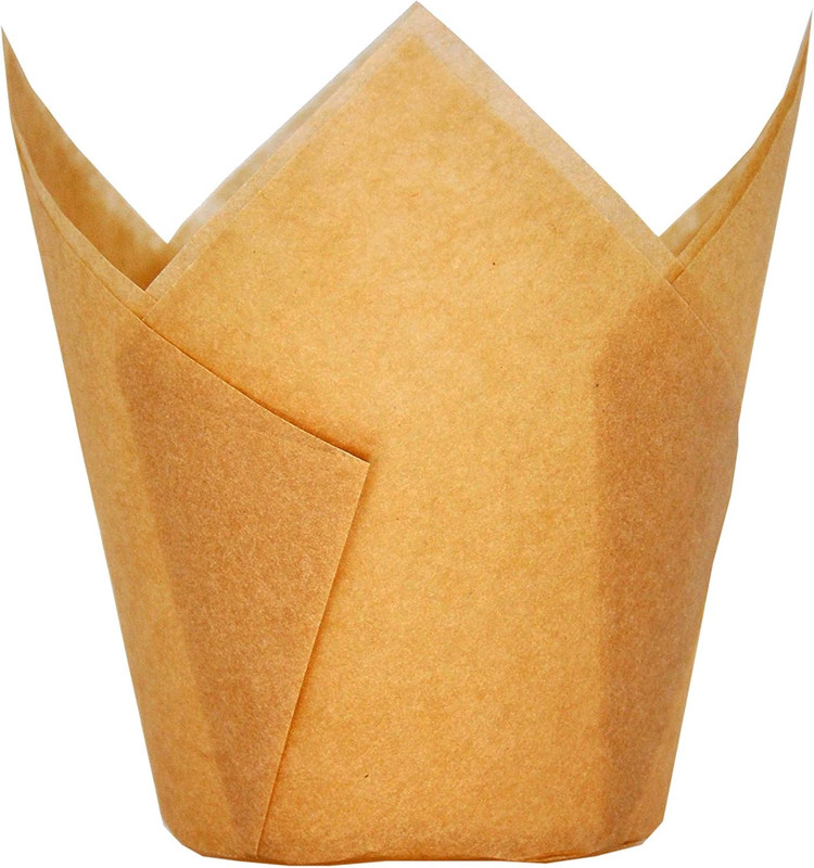 Extra Large Jumbo Muffin Greaseproof Paper Baking Cupcake Cups, 2-1/4" X 3-3/4"
