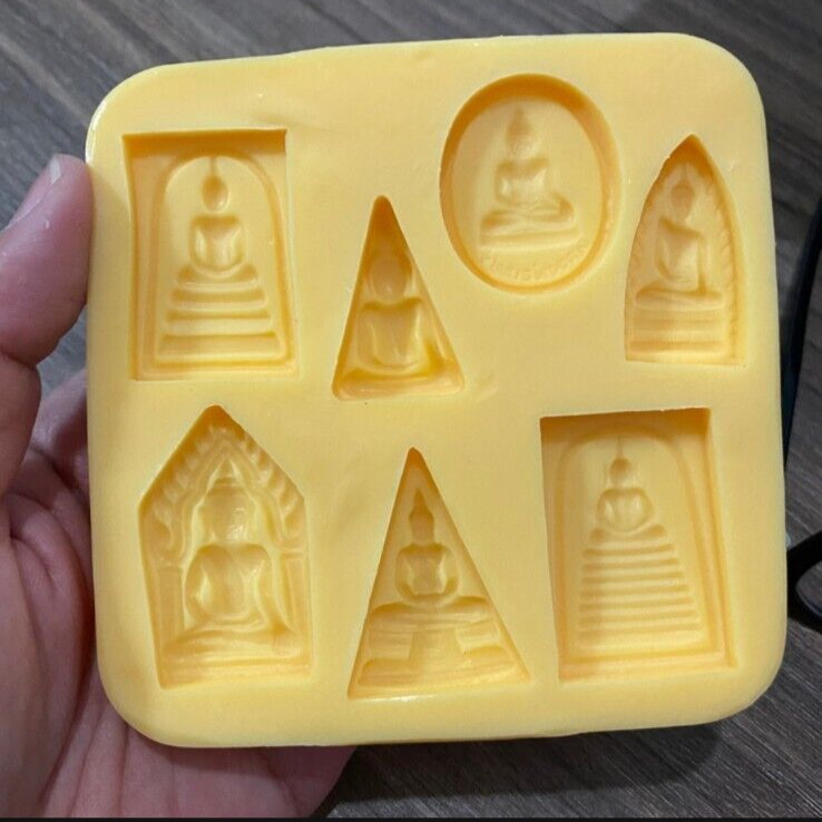 Thai Amulet Silicone Mold Fondant Icing Chocolate Paste Sugar Craft Mold