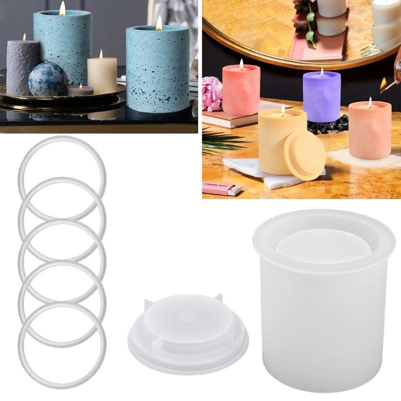 Silicone Resin Storage Box Mold Pen Holder Mold Cup Molds DIY Clay Moulds gallery