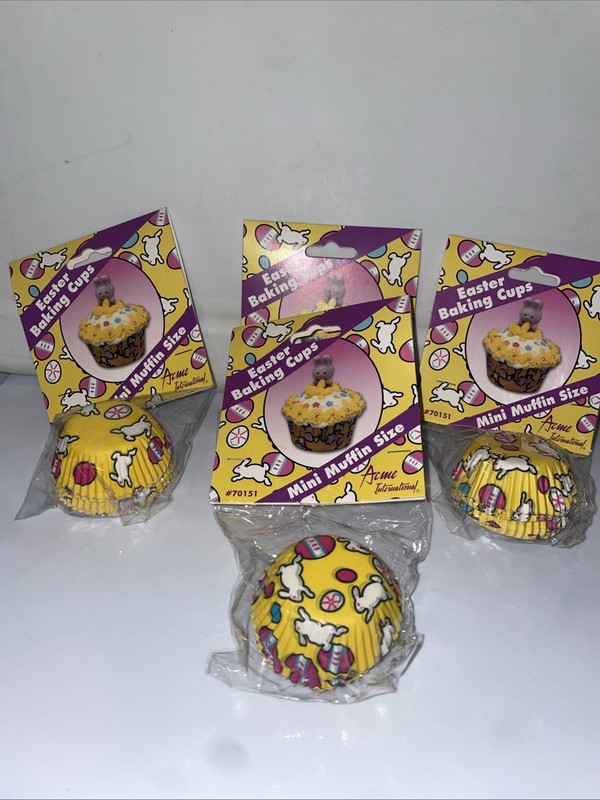 Mini Easter baking cups 75 count