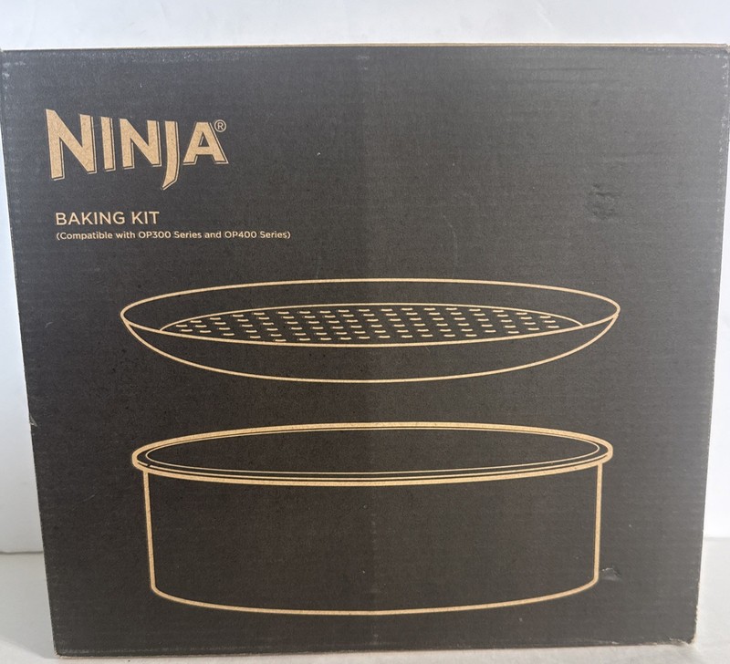 Ninja Bake Pan & Pizza Pan (AOPBAKEBRN) for OP300 & OP400 Series *NEW*