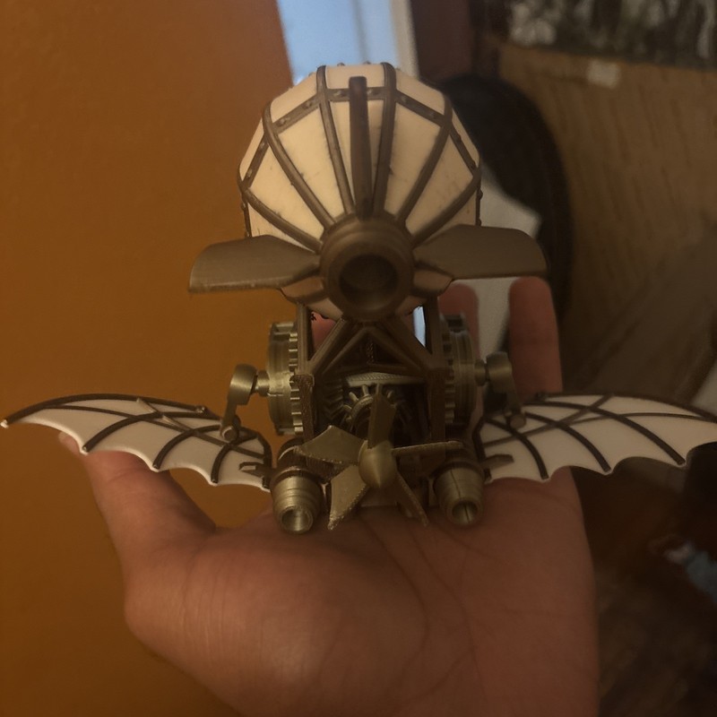 3D Printed Steampunk Ship - Preassembled ￼ gallery