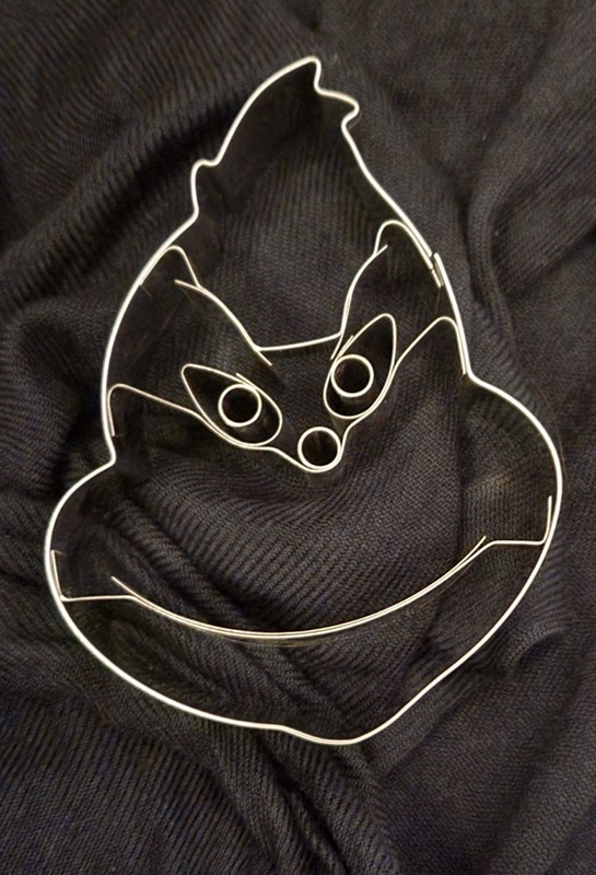 Grinch cookie cutter stainless steel Face Imprint