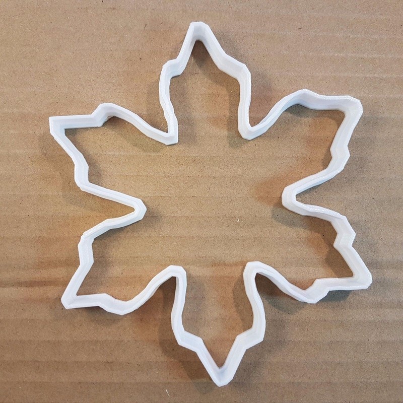 Snowflake Cookie Cutter Sharp Dough Winter Biscuit Pastry Xmas Christmas Weather gallery