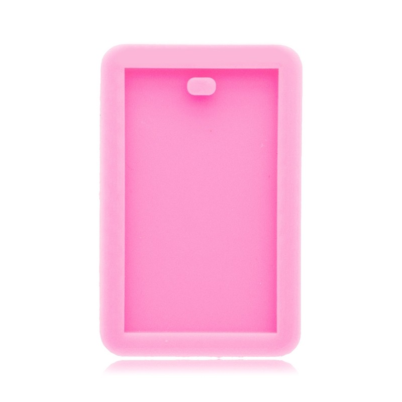 Rectangle Tag Keychain Silicone Mold with Hole for DIY Handmade Gift for Friend