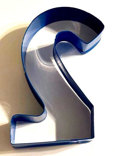 Wilton number two #2 shape Cookie Cutter 3.5" metal retired/discontinued gallery