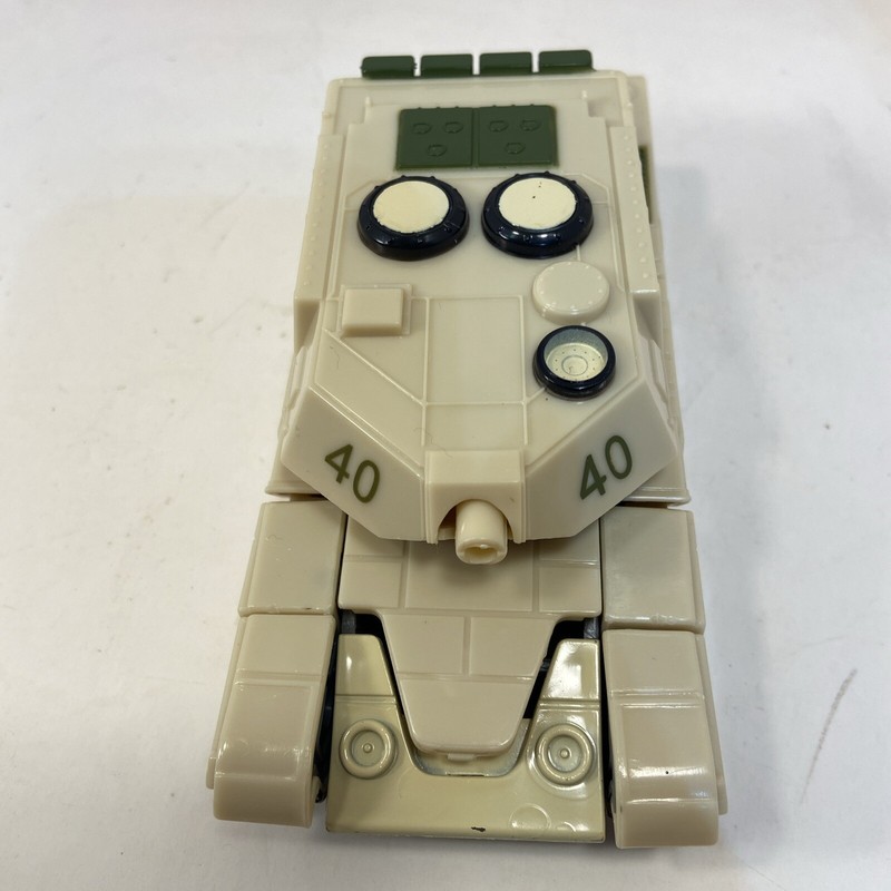 DECOPAC #40 Military Tank Transformer Robot Bootleg Action Figure Vintage gallery