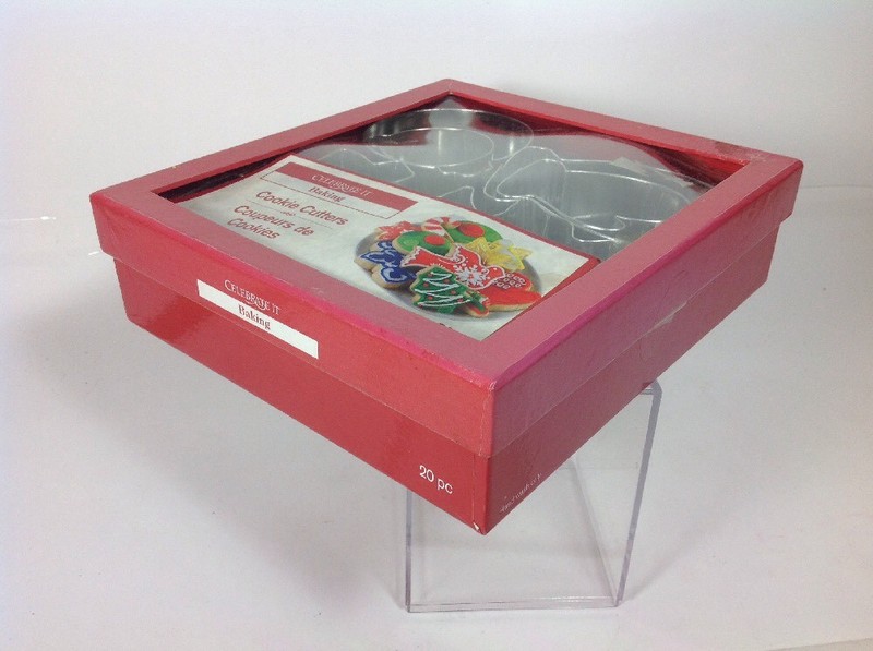 20 pc Celebrate It Christmas Metal Cookie-Cutters Angels Mittens Star & More NIB gallery