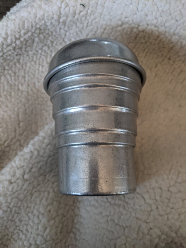 Vintage Rochow Swirl Mixer by "Mirro" With Lid 1 Cup Capacity Aluminum MCM gallery