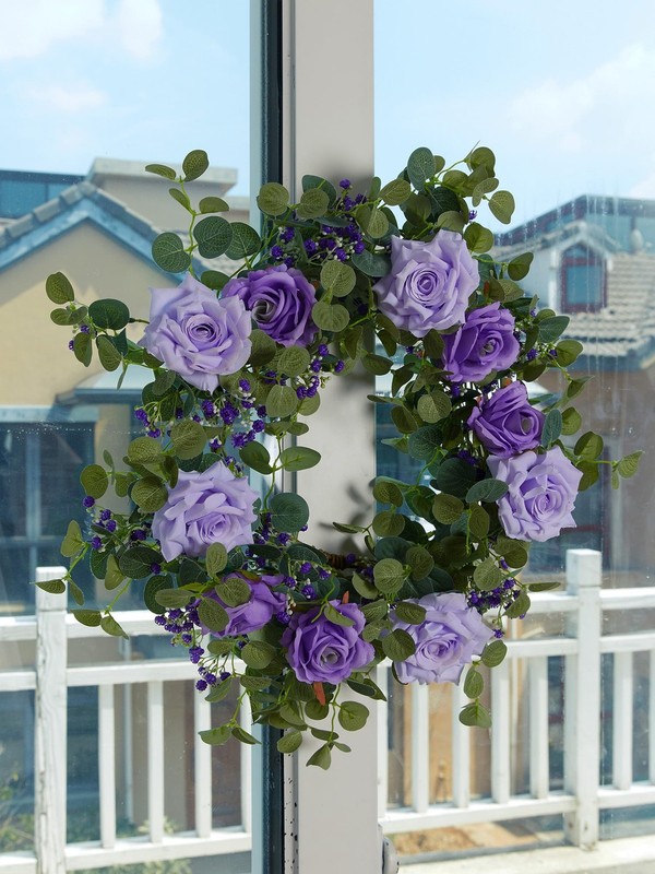 Anna'S Whimsy Annas Whimsy 5.91Ft Artificial Eucalyptus Garland Flowers Fake gallery