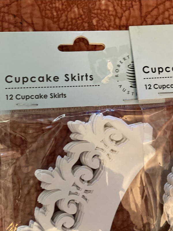 36 PC Ivory/Pink Butterfly/Lace Cut Cupcake Wrappers -Baking and Craft Tools gallery