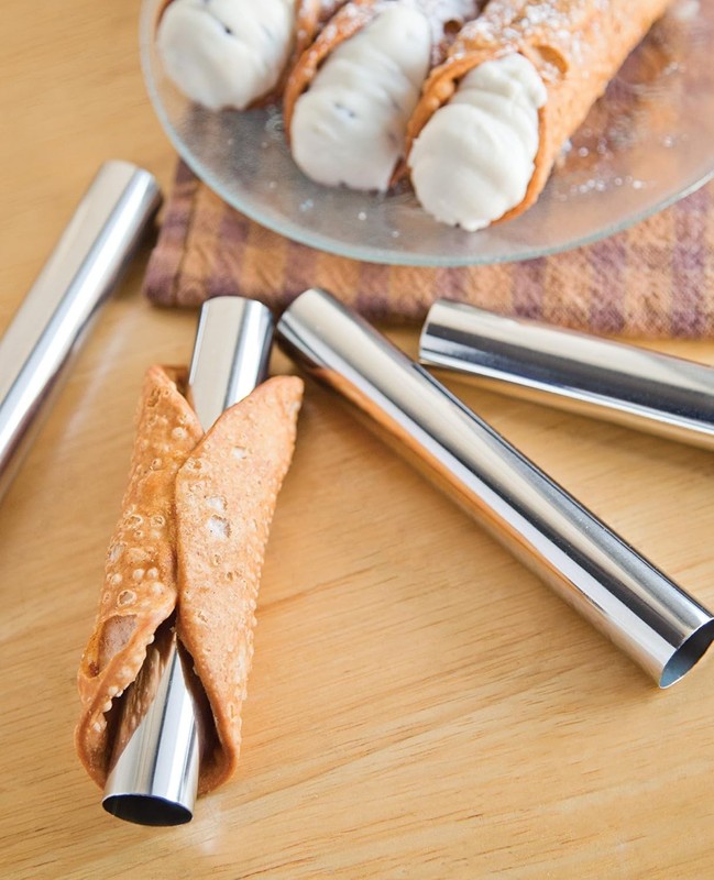 Stainless Steel Cannoli Molds Set of 16, 0.75x0.75x5.5 Inch, Durable gallery