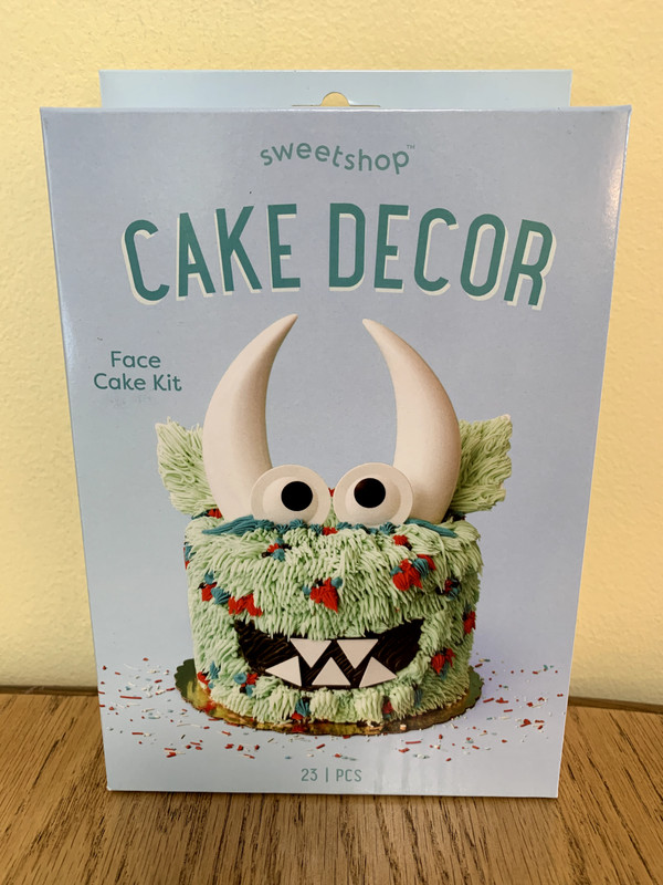 Sweetshop Cake Décor Face Cake Decorating Kit, 23 Pcs, Monster, Shark, Dino, etc gallery