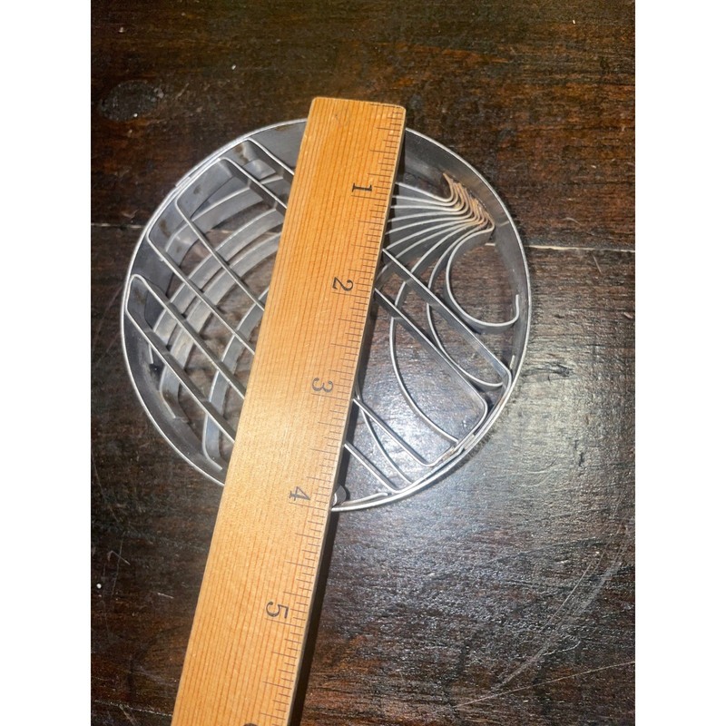Concha Cutter Mexican 2 sided Stainless Steel Bread Stamp Baking gallery