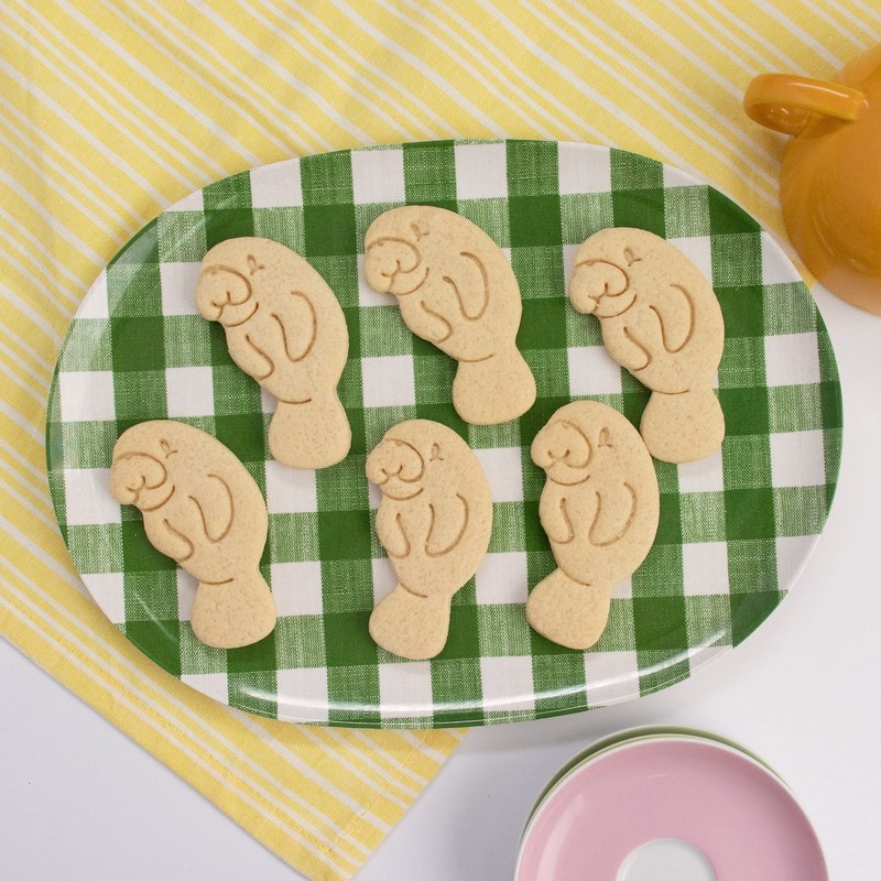 Set Of 2 Manatee Cookie Cutters Designs Cute Realistic 2 Pieces - Bakerlogy gallery