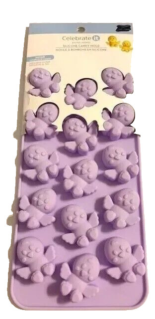 Chicks peeps Silicone Candy Molds Easter 15-cav. Celebrate It lot of 2 gallery
