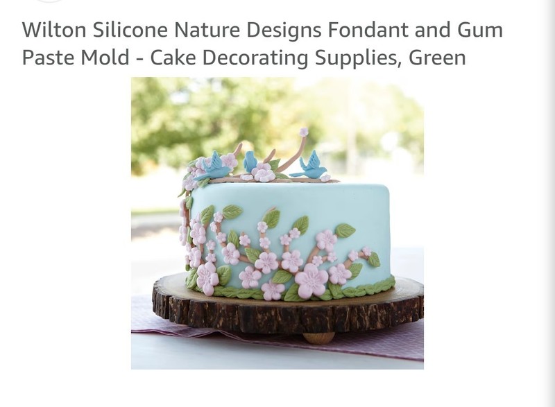 Wilton Silicone Nature Designs Fondant & Gum Paste Mold