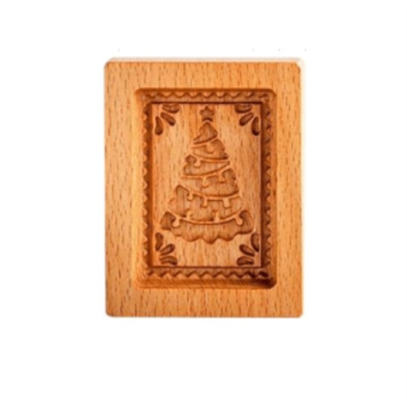 The Animal Pattern Cookie Mold Kitchen Carving Gingerbread Wooden Molds gallery