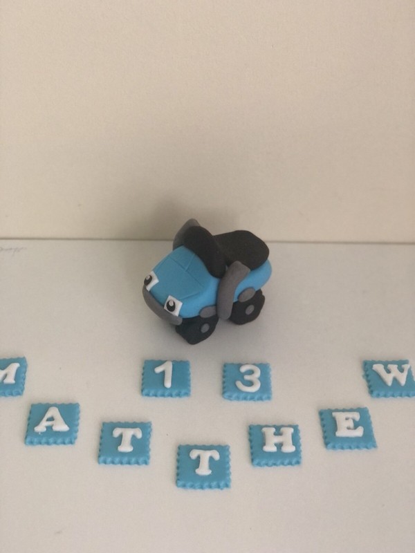 Unofficial Blaze and the Monster Machines cake topper trucks birthday decoration gallery