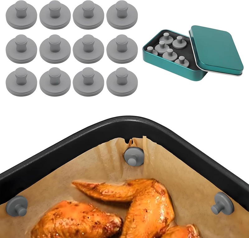 Air Fryer Magnets for Parchment Paper,Lo Disposable Paper Liner Safely