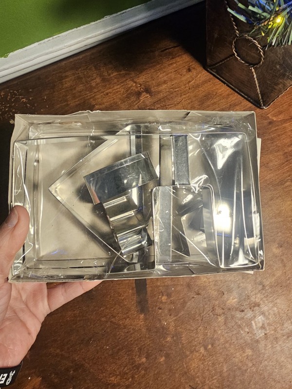 Gingerbread House Bake Kit, Metal Cookie Cutters, DIY gallery