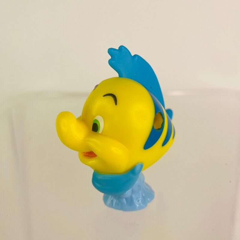 2021 McDonald’s Disney 50th Anniversary Toy Flounder Little Mermaid Cake Topper