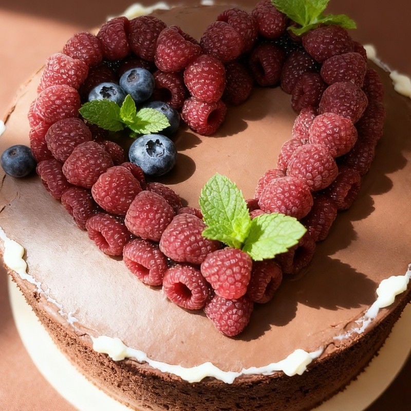 Multipurpose Cake Molds Raspberry Heart Shape For Mousses And Chocolate Making gallery