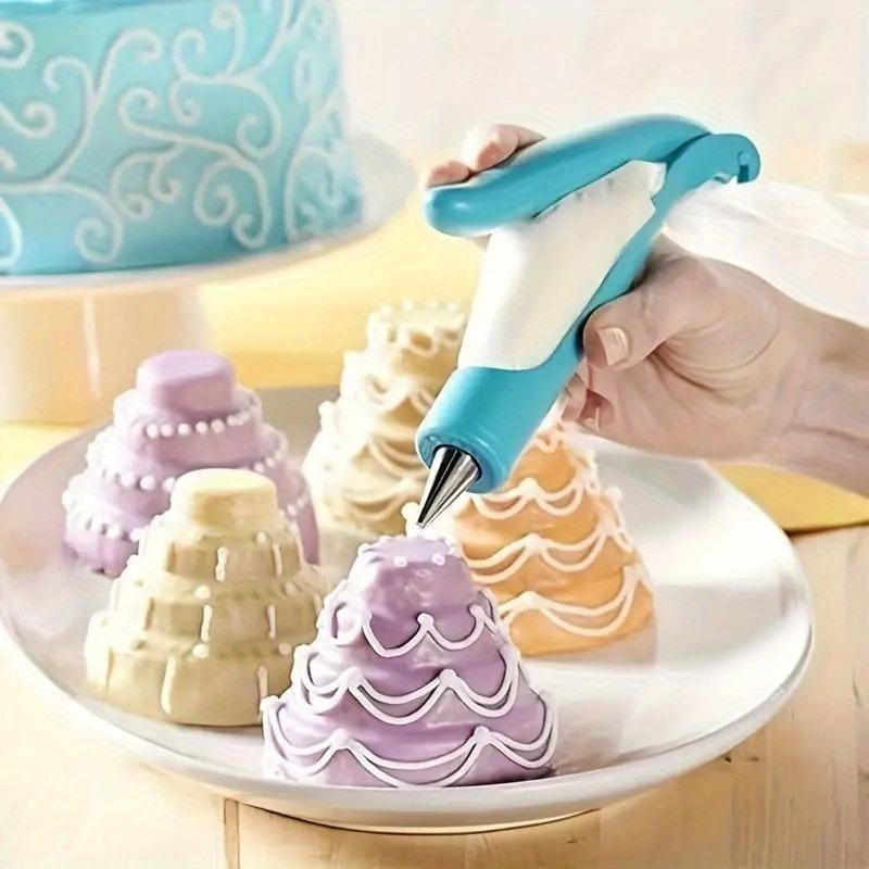 Cake Decorating Tool Set Pen Pastry Icing Piping Bag Cream Squeeze Gun BakingKit