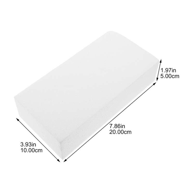 4Pcs Craft Foam Blocks White for DIY Painting Sculpting and Party Decorations gallery