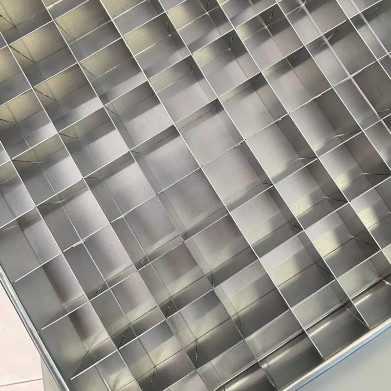Brownies Cutter Set (WITHOUT TRAY) Aluminium - For Tray 12" x 12" (30 x 30 cm) gallery