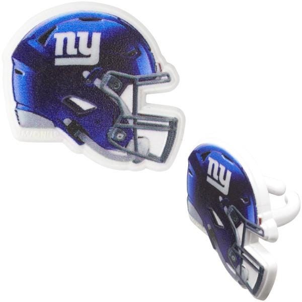 NFL New York Giants™ Helmet Cupcake Rings – 12 Count