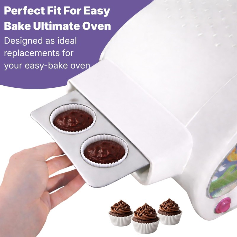 Doll Buddies Kids’ Complete Oven Pan Set for Easy Bake Ultimate | Small gallery