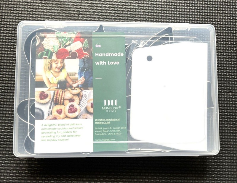 Mumsung Home Christmas Cookie Cutter Set 11 Piece Tree Snowflake Gingerbread gallery