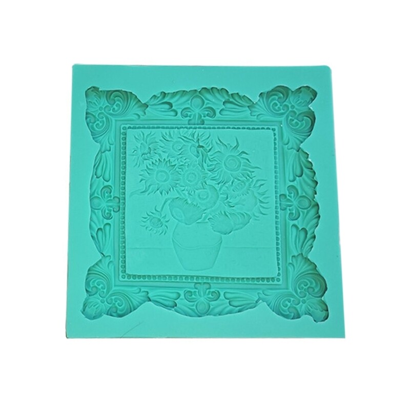 Relief 3D Sculpted Decorations Mold, Resin Crafting Projects Frames Mold gallery