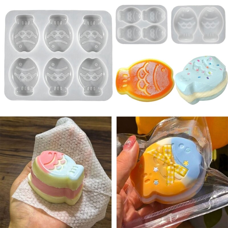 Cooking Tool for Delicate Dessert Fish Cake Making Molds for Professional Use gallery