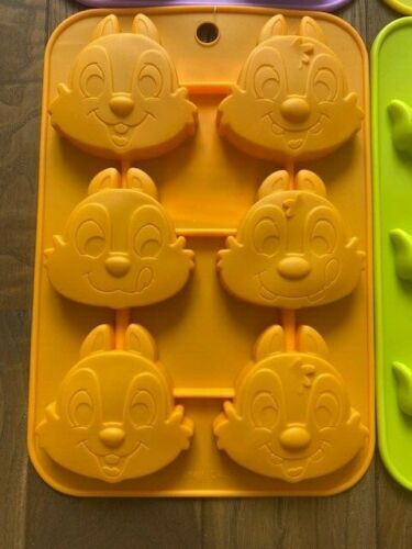 DAISO Disney Silicone Cake Chocolate Mold 5Set Mickey Monsters Inc Japan gallery