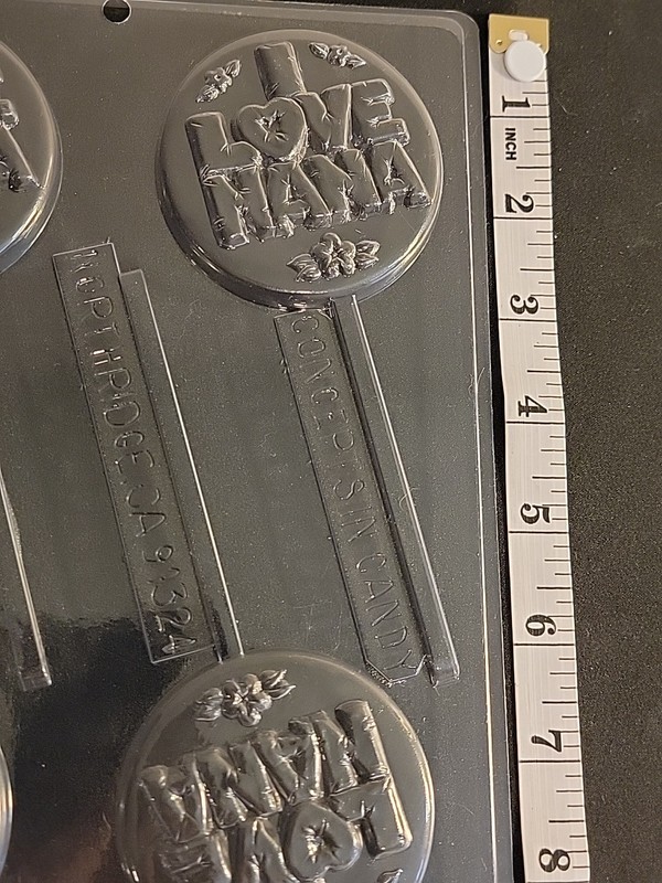 Concepts In Candy I LOVE NANA Grandmothers Day Birthday Lollipop Chocolate Mold gallery