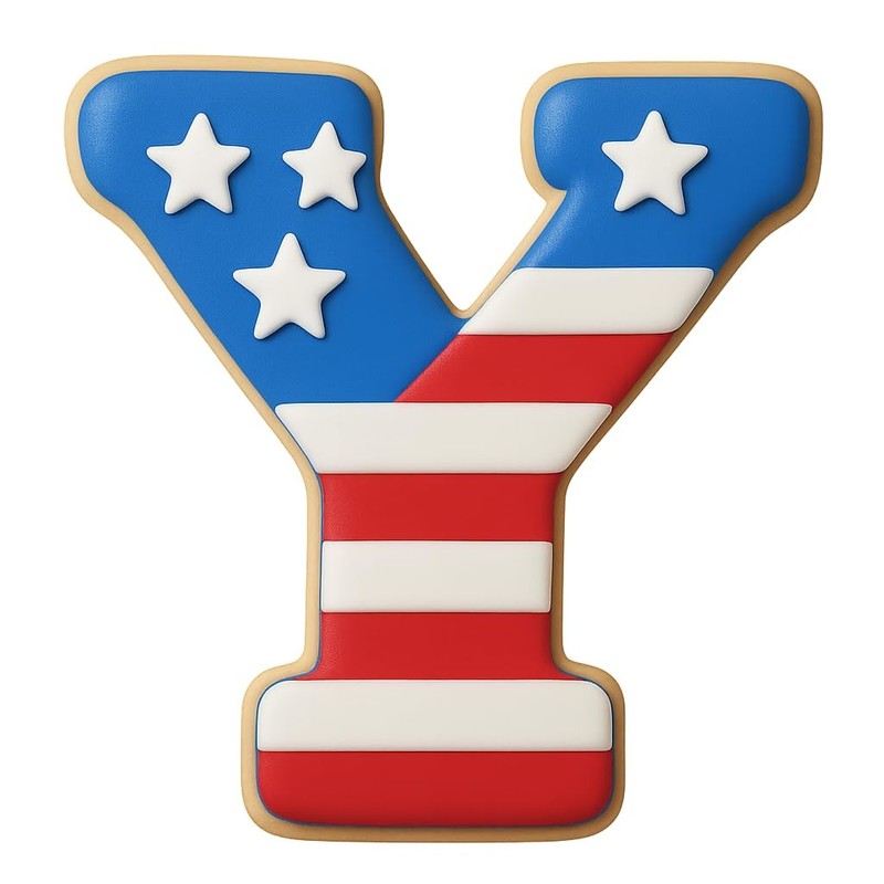 3 inches Varsity Letters Cookie Cutter for Baking & Fondant Clay Gifts - Y gallery
