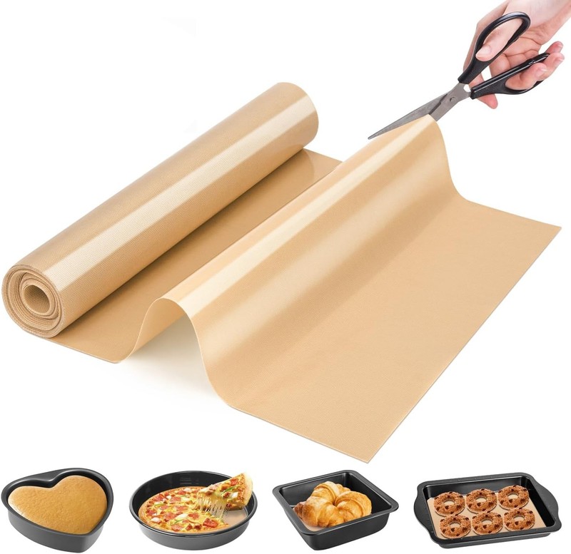 Silicone Baking Mat Roll – Best German – Heat 12L x 72W, Beige